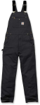 CARHARTT  C-102776001400 BIB OVERALL BLK  W32/L32