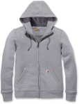 CARHARTT  C-102788058003 CLARKSBURG FULL  ZIP HOODIE XS ASPHALT HEATHER