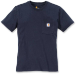 CARHARTT  C-103067412004 WK87 WORKWEA S  POCKET SS TSHIRTT NAVY