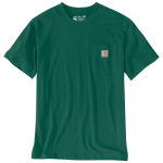 CARHARTT  C-103296G55005 K87 POCKET S/S  T-SHIRT NORTH WOODS HEATHER M