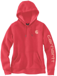 CARHARTT  C-102791R85S003 LOGO SLEEVE  SWEATSHIRT XS BITTERSW